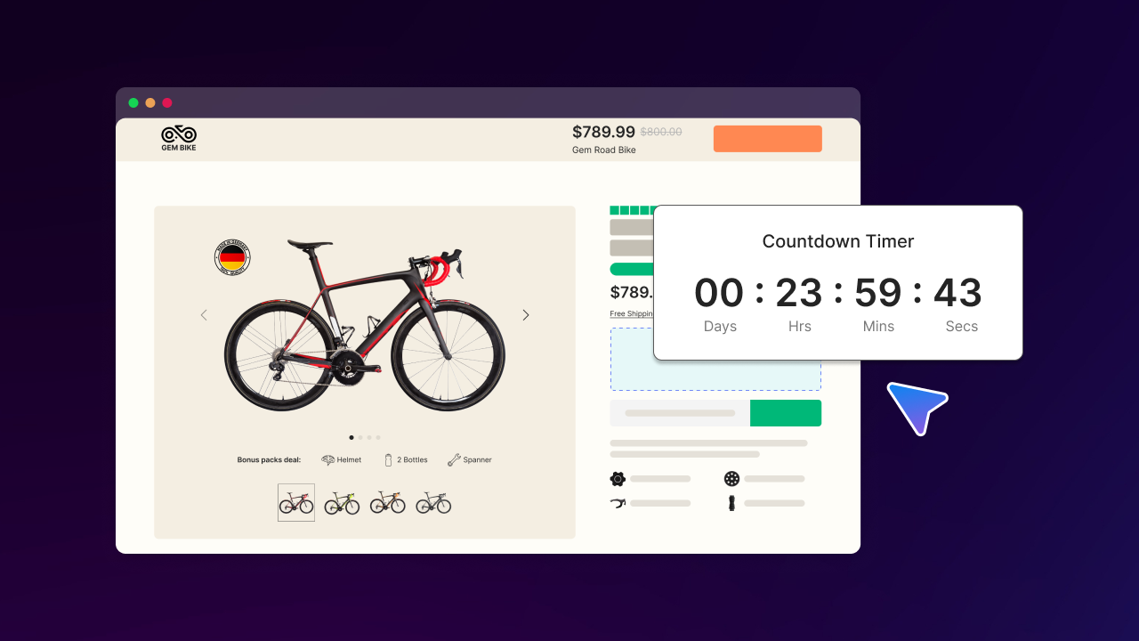 GemX Use Case Series: How to Lift Conversion By Adding a Countdown Timer